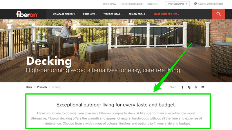 Fiberon Website Example