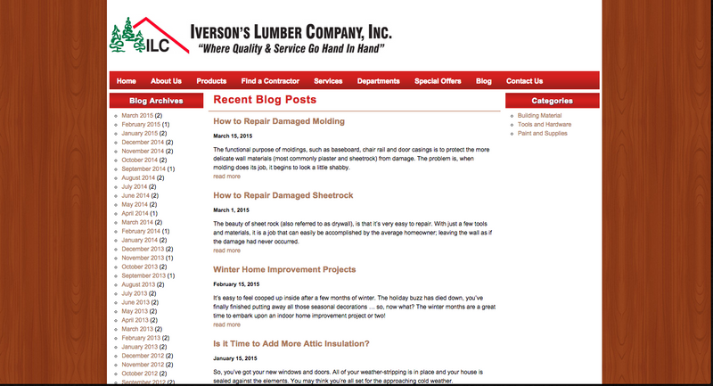 Why No One Cares About Your Building Materials Blog Iversons