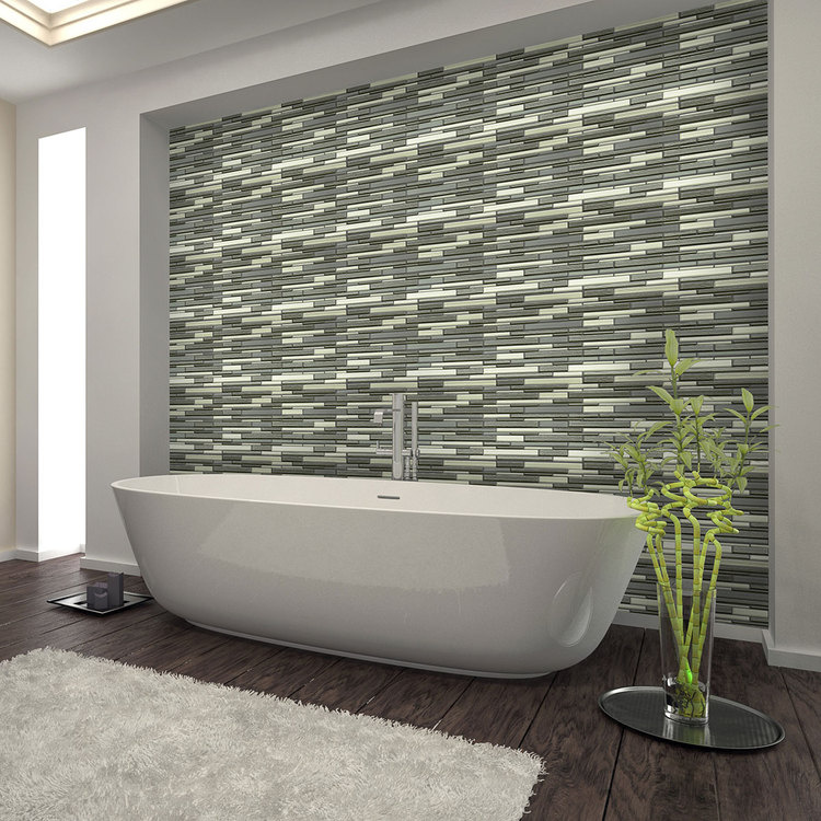 087 tranquil bathroom tile wall
