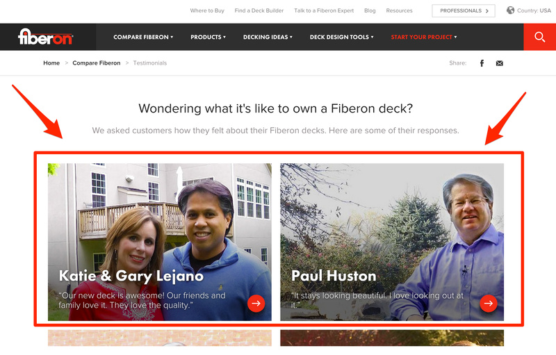 Fiberon Testimonial Architects