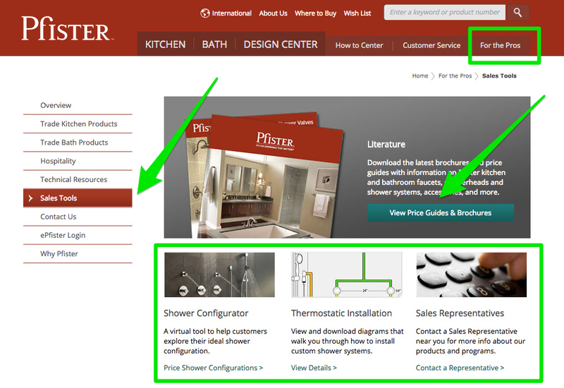 Pfister Homeowner Content Example